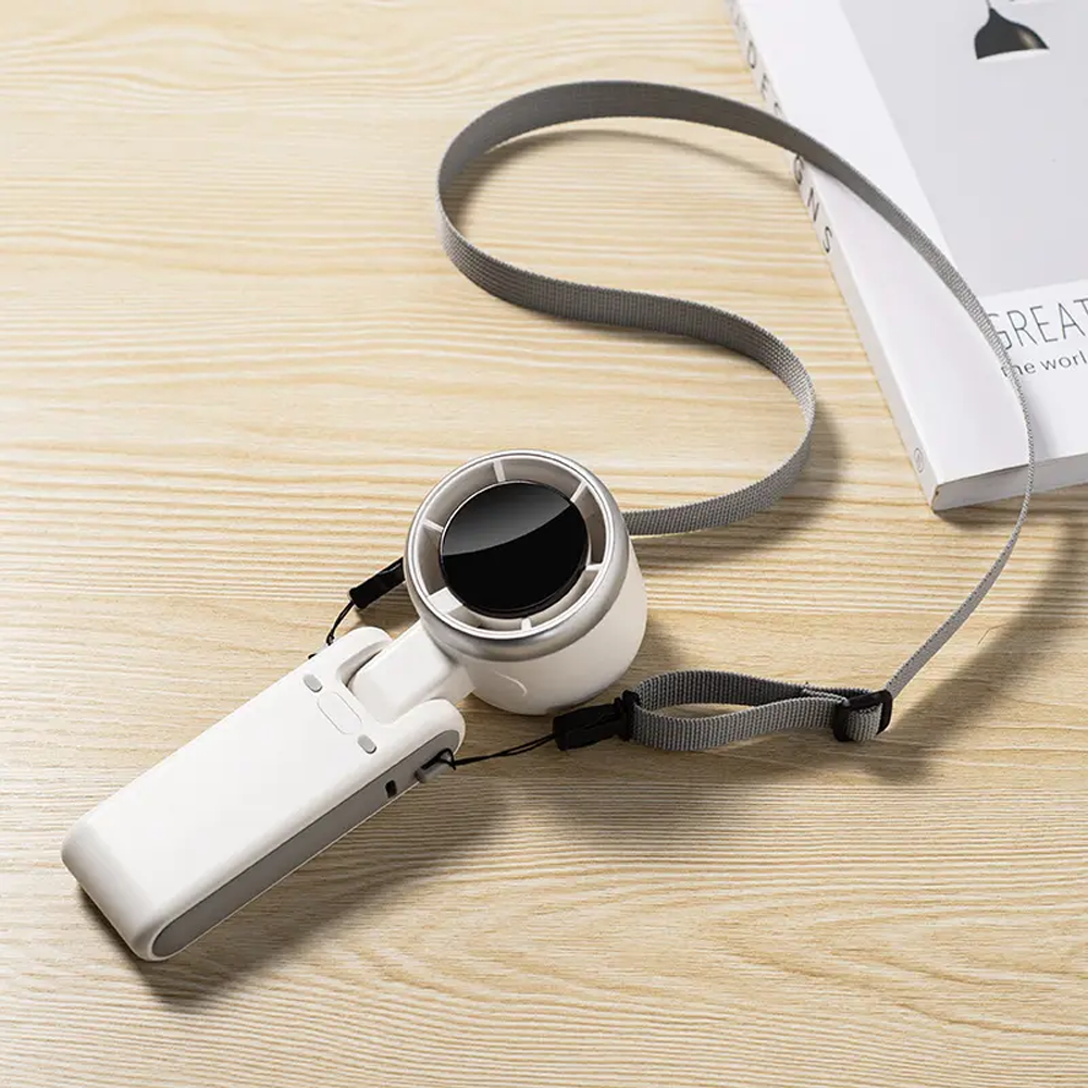 Premium Rechargeable High-Speed TURBO Hand Fan - Image 4