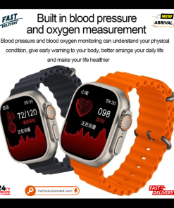 C39 ULTRA HRYFINE PREMIUM 4 IN 1 SMARTWATCH-MEN